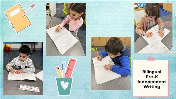  Bilingual Pre-K Independent Writing